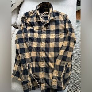 JCREW men’s flannel, XL tall